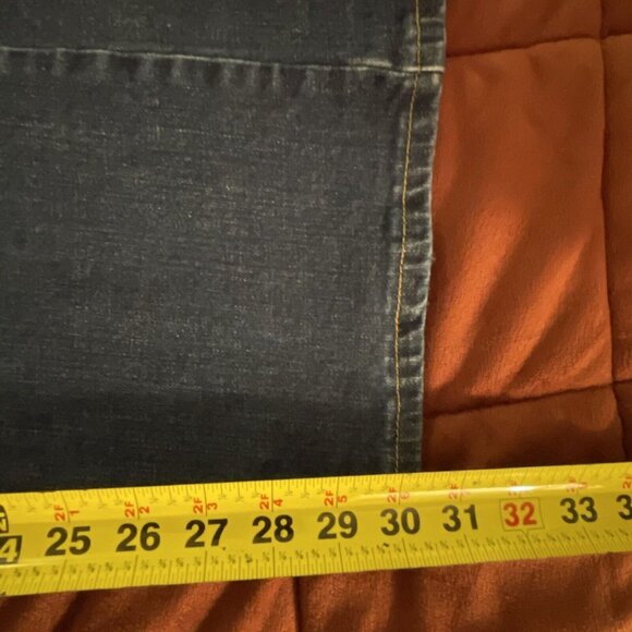 Levi's 526 Women Jeans Slender Bootcut Mid Rise Denim Size 16M Back Flap Pockets - Picture 15 of 16